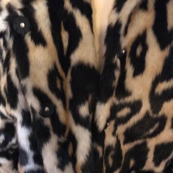Leopard print fur coat - Picture 2 of 3